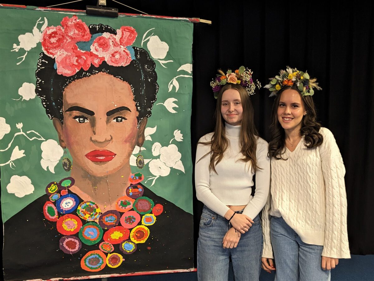 Weidigschule-Lena Thieke und Clara Brodkorb