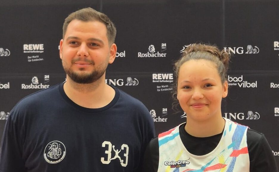 Bengyu Kashla wurde als wertvollste Spielerin des Basketball Turniers ausgezeichnet („Energizer of the Day“).