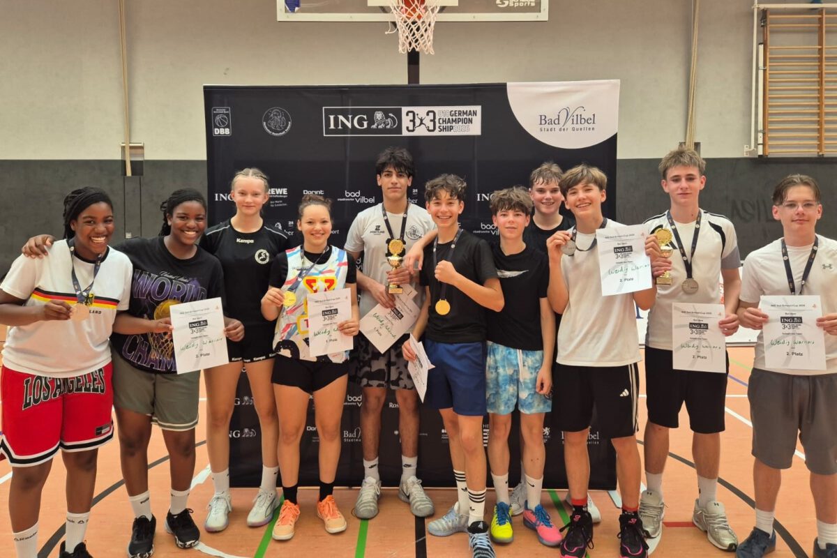 Die erfolgreichen Basketball Teams der Weidigschule